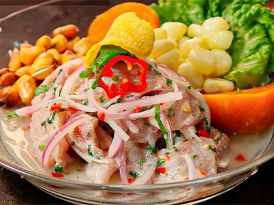 Ingredientes del Ceviche Peruano