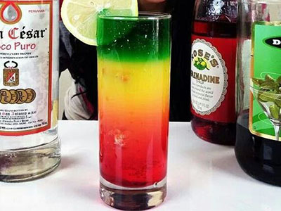 El cóctel Machu Picchu