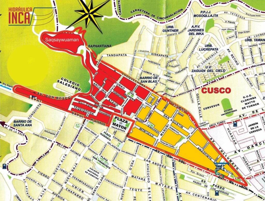 mapa cusco